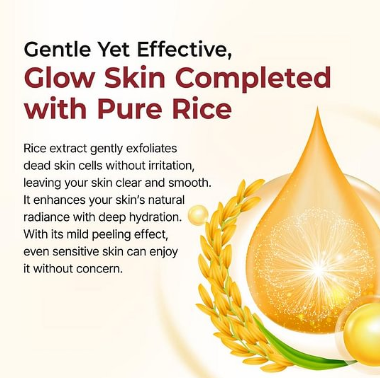 ⏰ Final 3 Hours! 60% OFF ✨ Gentle Rice Peel Duo for Dead Skin & Blackhead Control — Face & Body Care